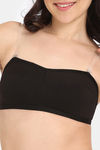 Zivame Double Layered Non Wired Medium Coverage Strapless Bra - Tap Shoe — thumbnail 4